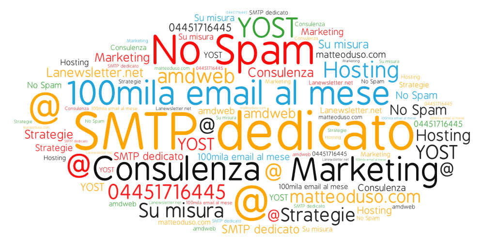 Smtp dedicato per inviare 100000 email al mese