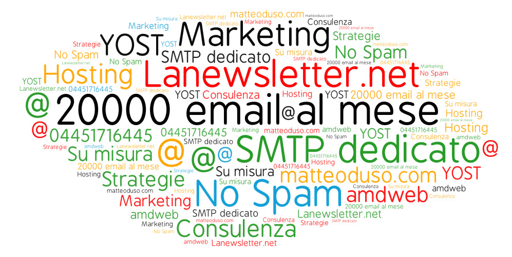 Smtp dedicato per inviare 20000 email al mese