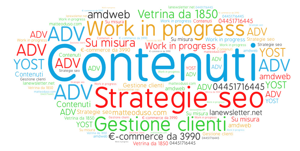 Contenuti sito web aziendale